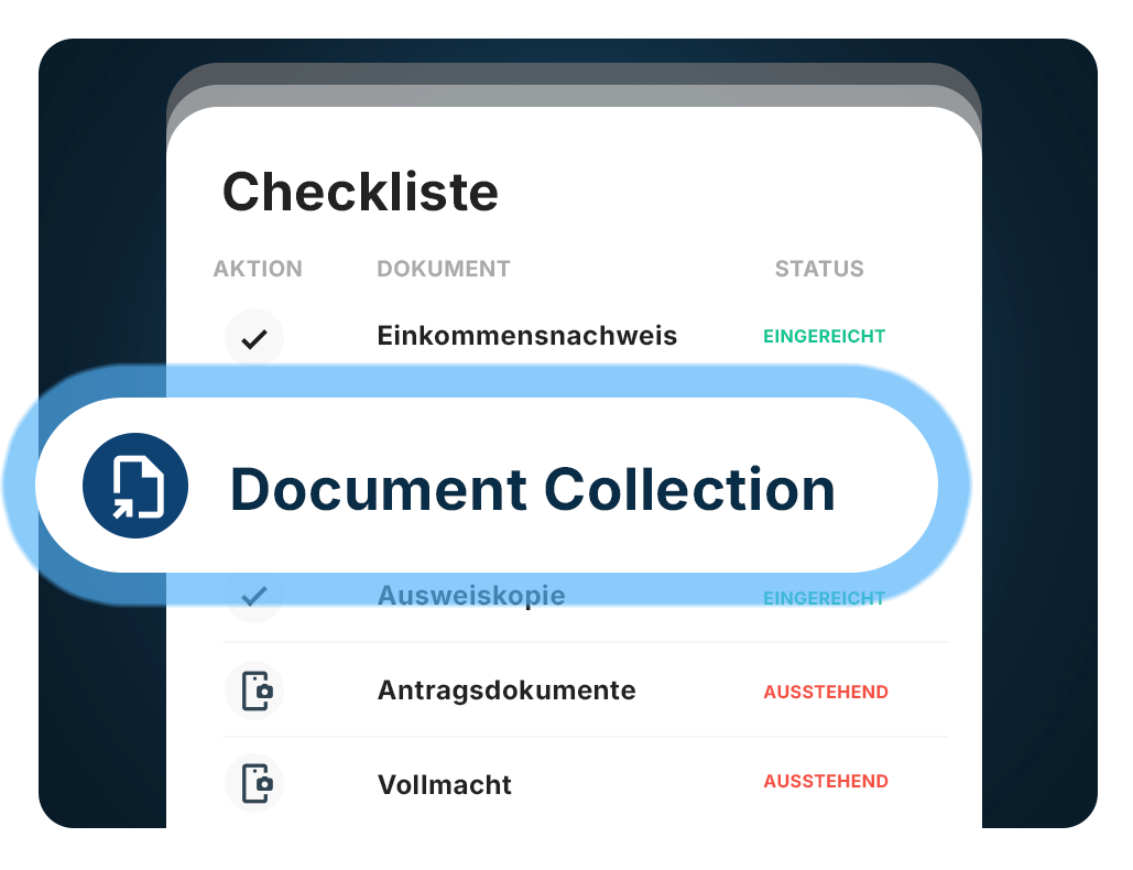 Paperfly Feature Dokumentenanforderung